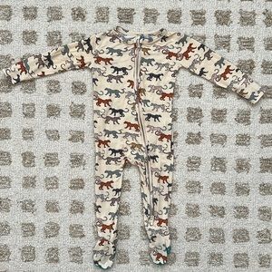 Posh Peanut Tyra Footie Zippered One Piece 9-12 months